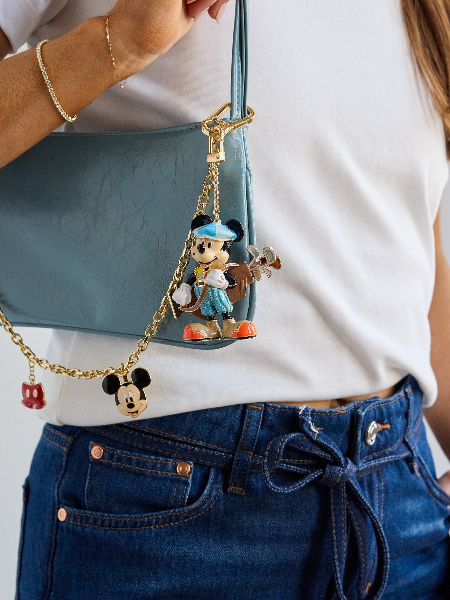 Disney Mickey Mouse Golf 3D Bag Charm - Mickey Mouse