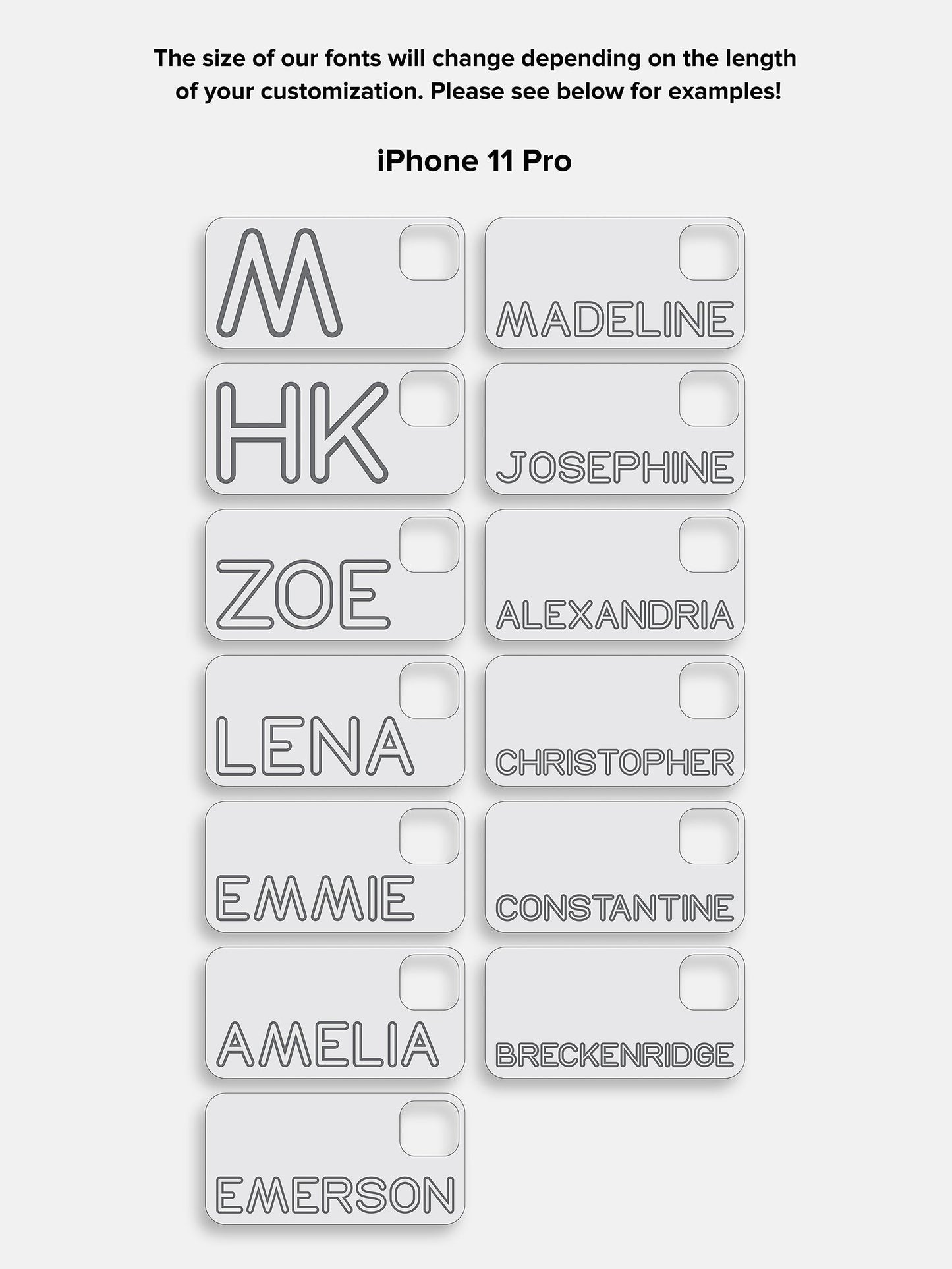 Fine Line Custom iPhone Case - Light Brown/White