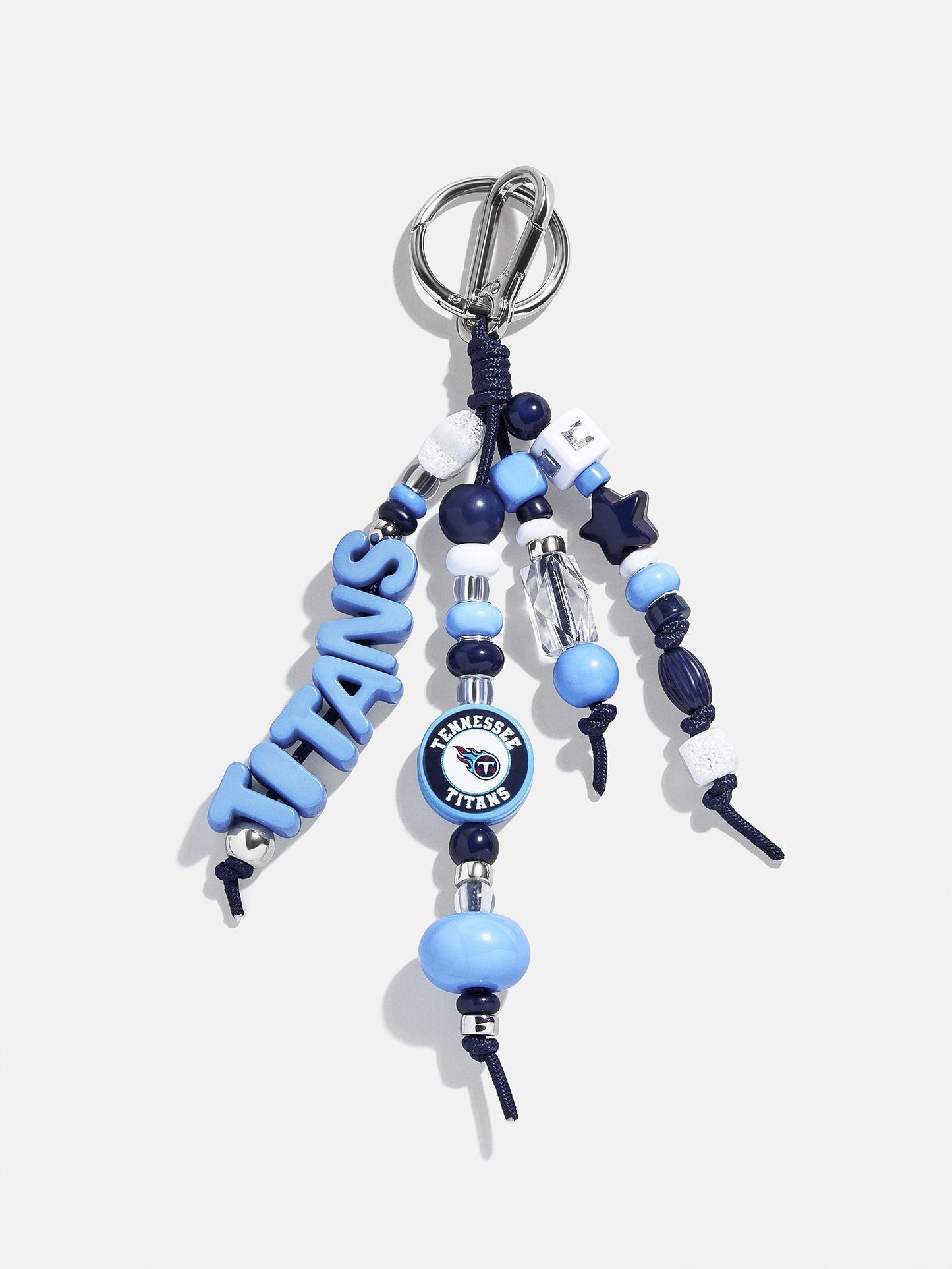 NFL Beaded Bag Charm - Tennessee Titans