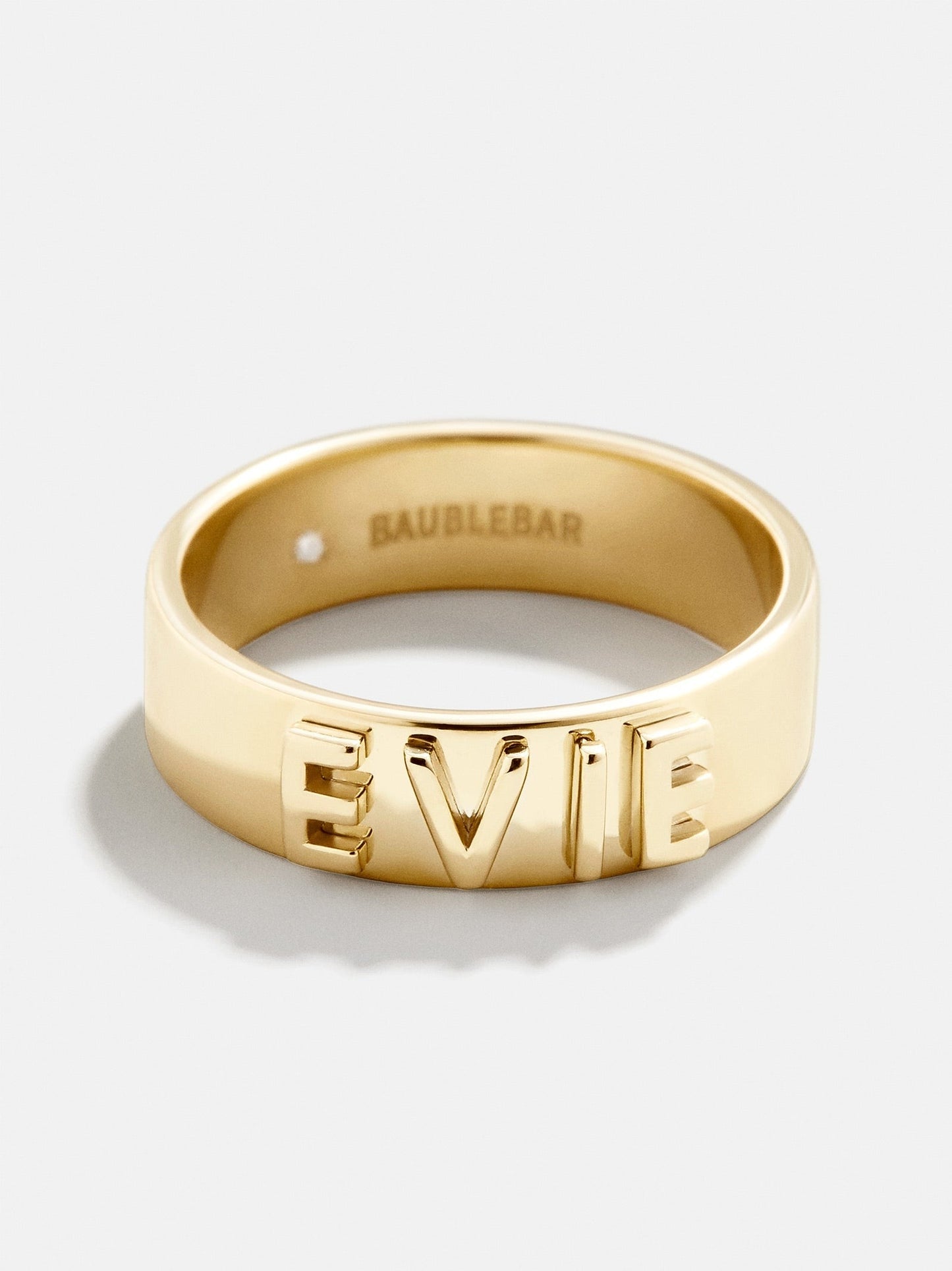 14K Gold Custom Block Ring - 14K Gold