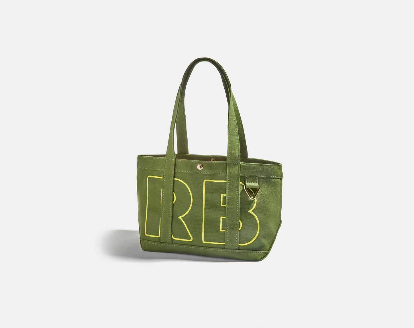 Solid Custom Alpha Tote - Olive Green