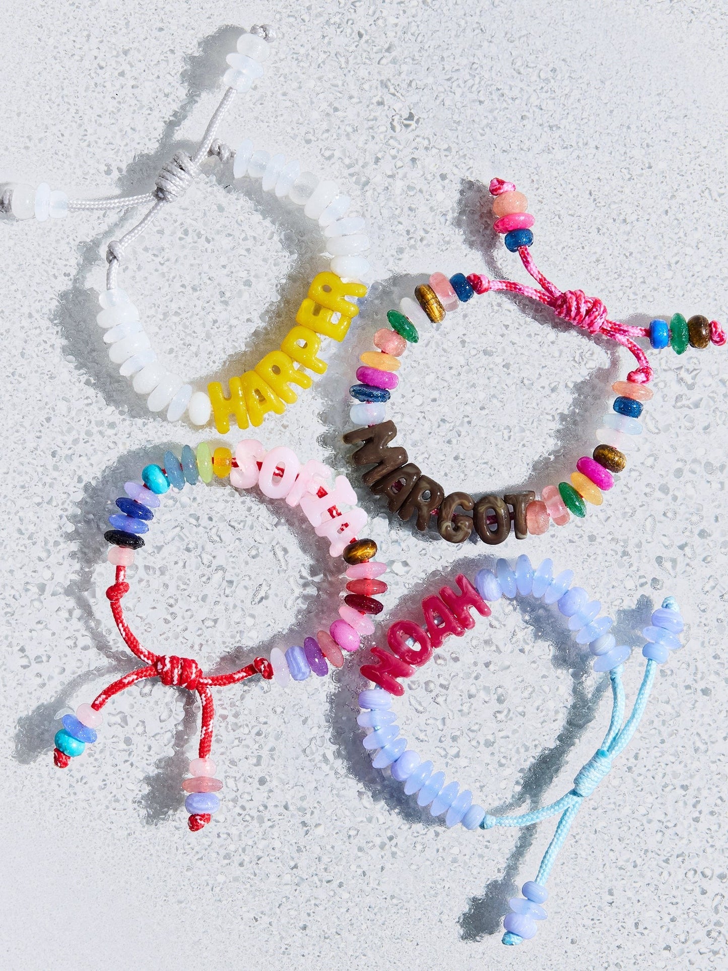 Wear Everywhere Waterproof Custom Bracelet - Light Multi/Pink