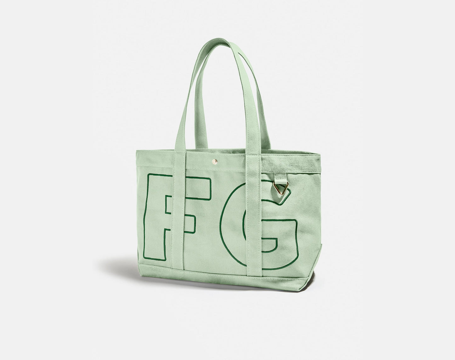 Solid Custom Alpha Tote - Pistachio Green