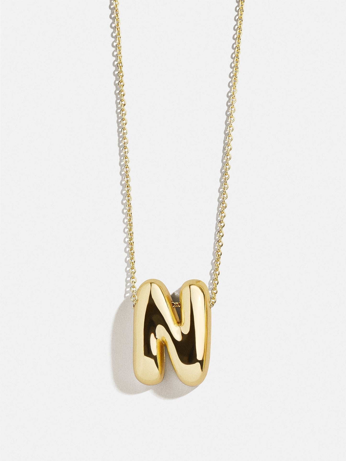 Kids' Bubble Initial Necklace - Gold