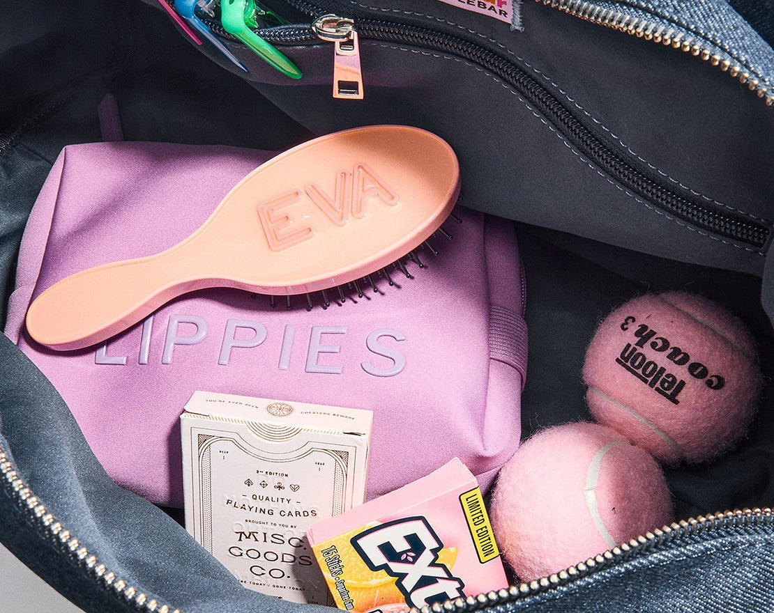 Thready to Go Kids' Custom Duffle - Dark Denim/Multi
