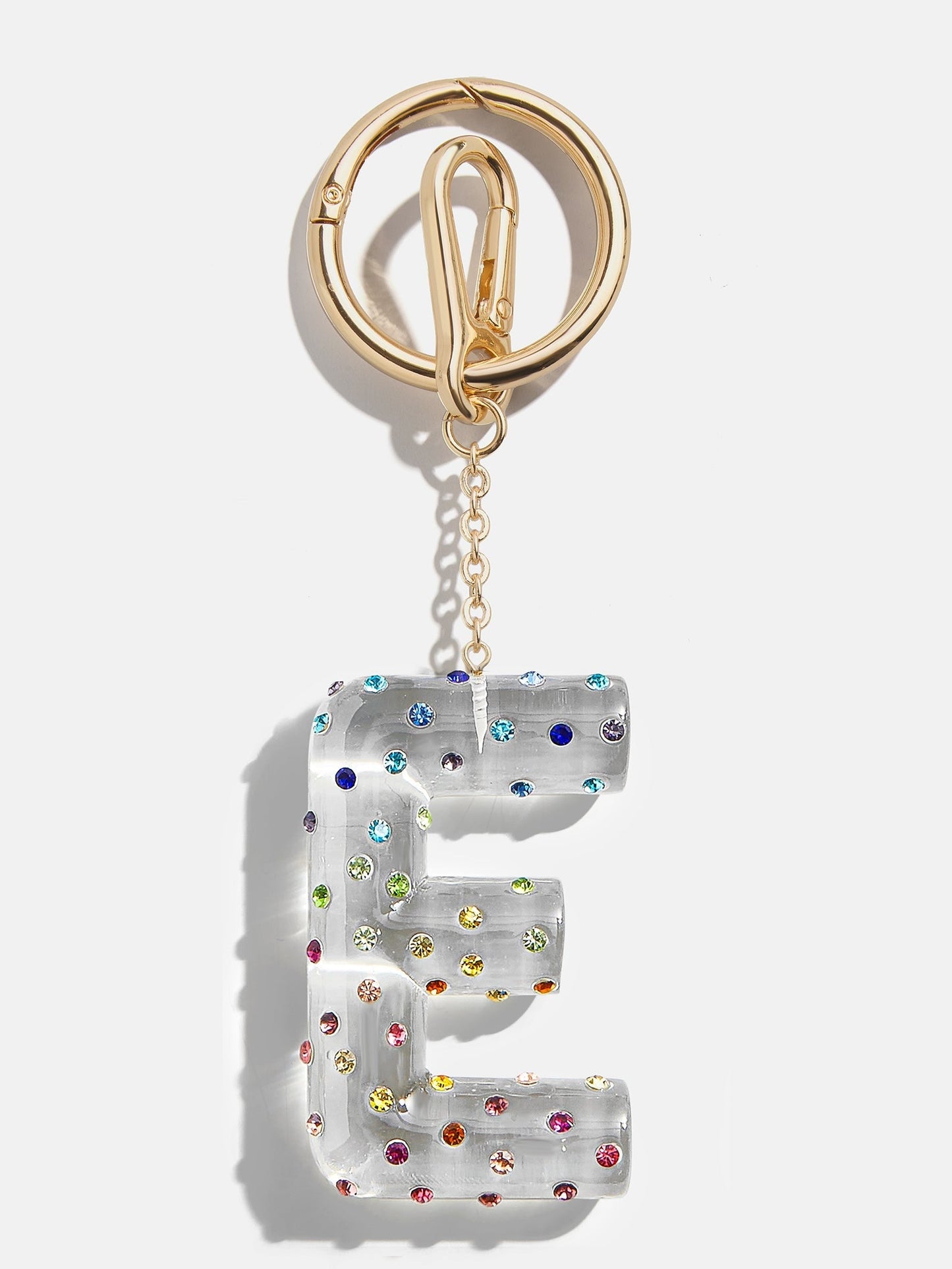 Confetti Initial Bag Charm - Multi