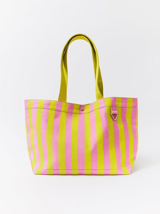 Striped Alpha Tote - Soleil