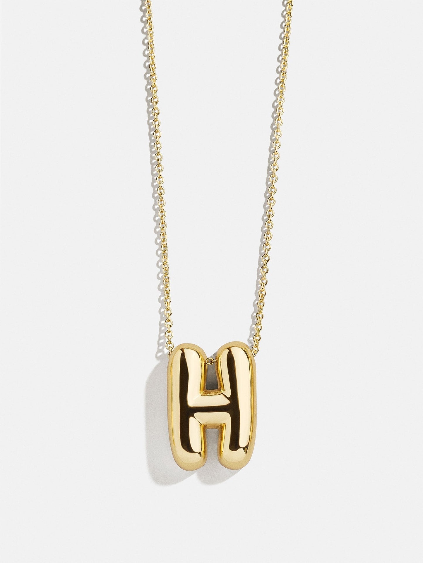 Kids' Bubble Initial Necklace - Gold