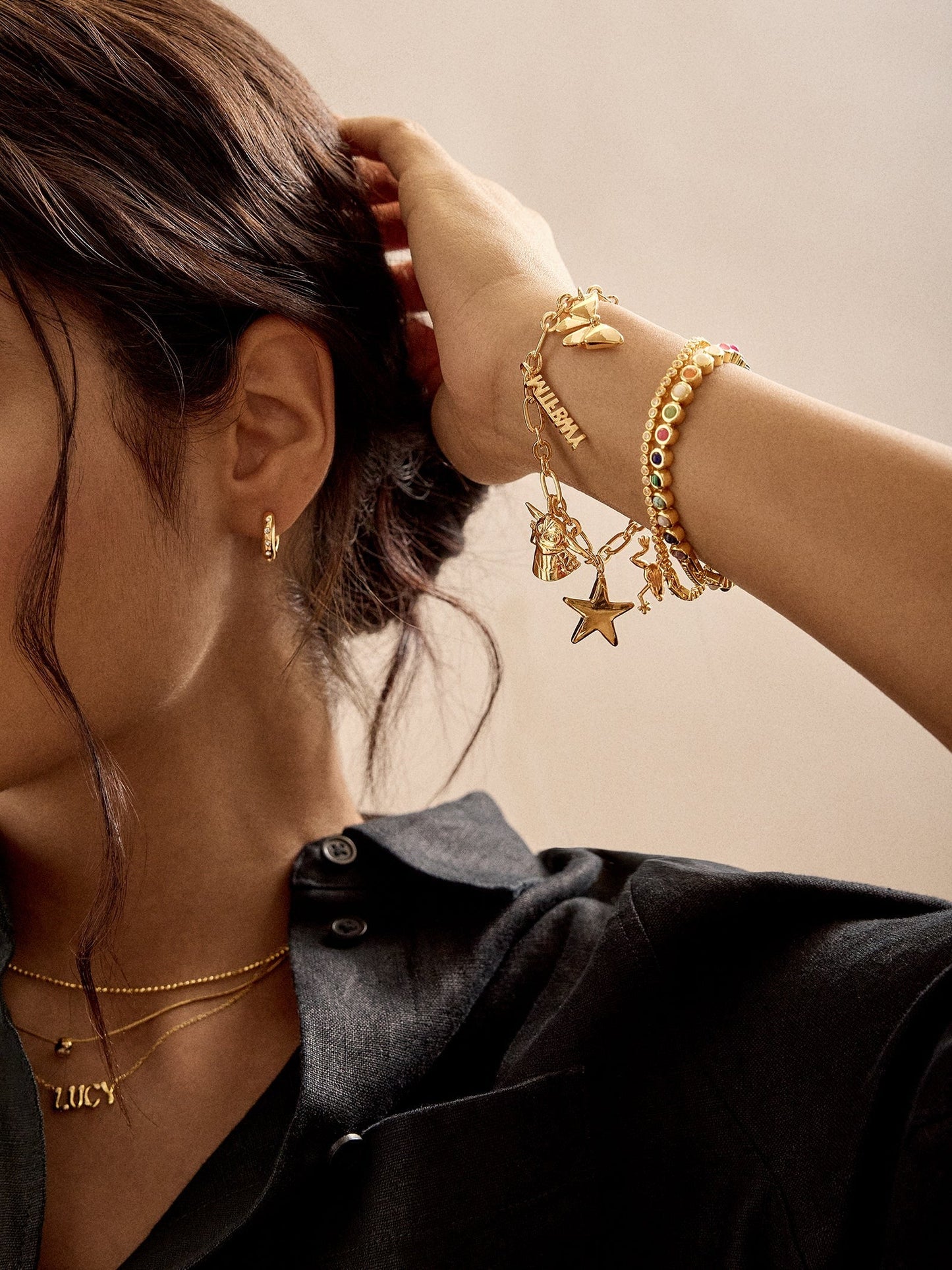 STAR WARSTM GROGUTM Charm Bracelet - Gold
