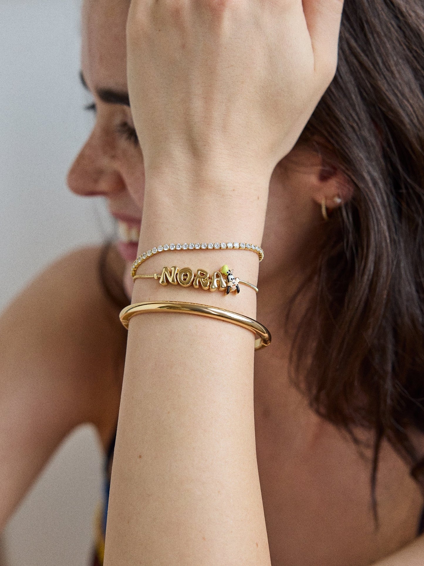 Disney Goofy Bubble Slider Custom Bracelet - Goofy