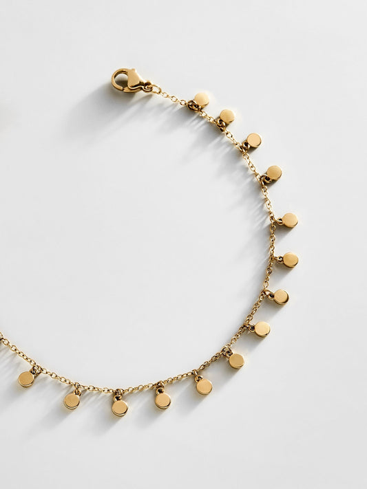 Clio Waterproof Anklet - Gold