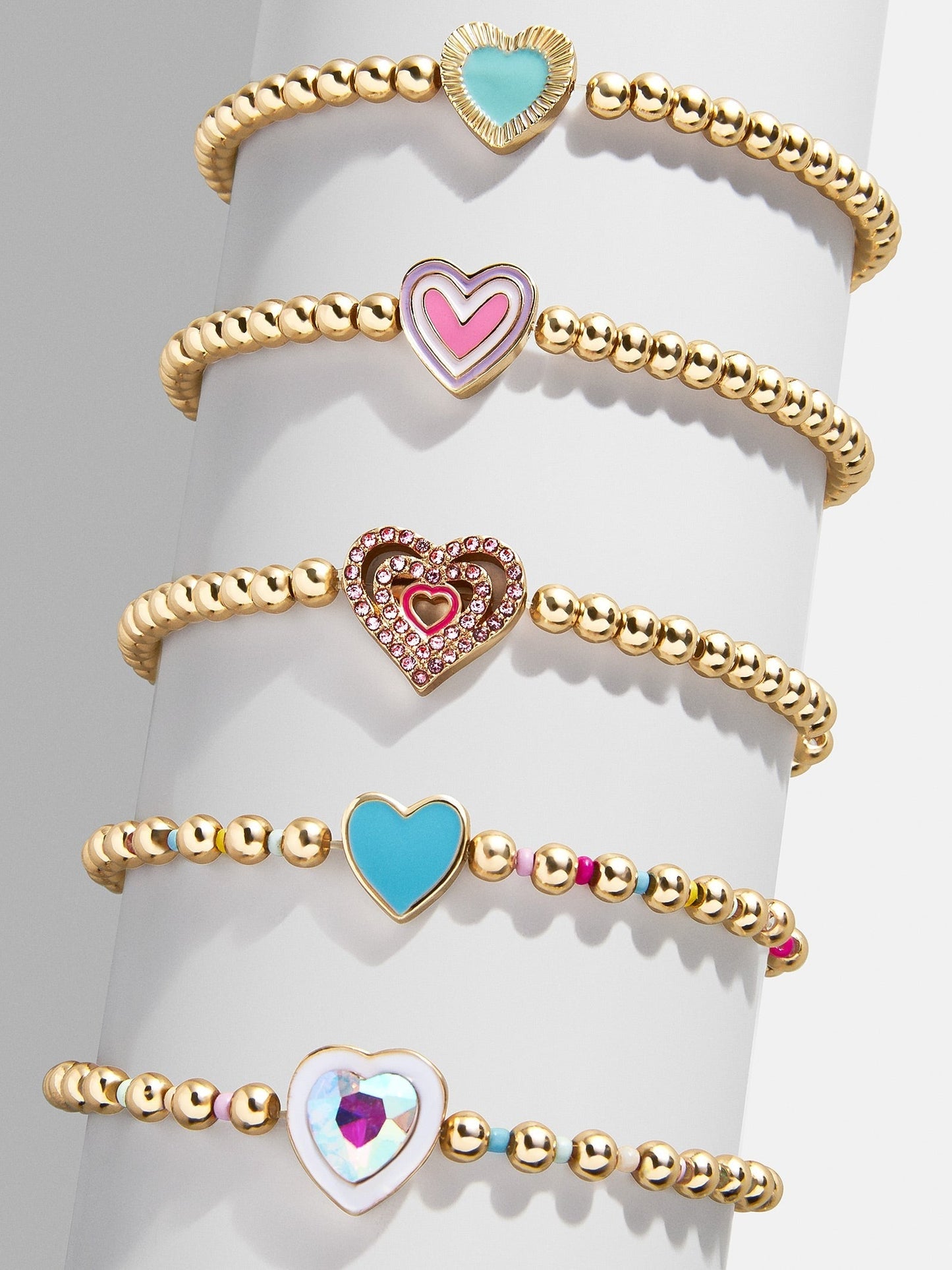 Hearts & Hugs Kid's Bracelet Set - Assorted Hearts
