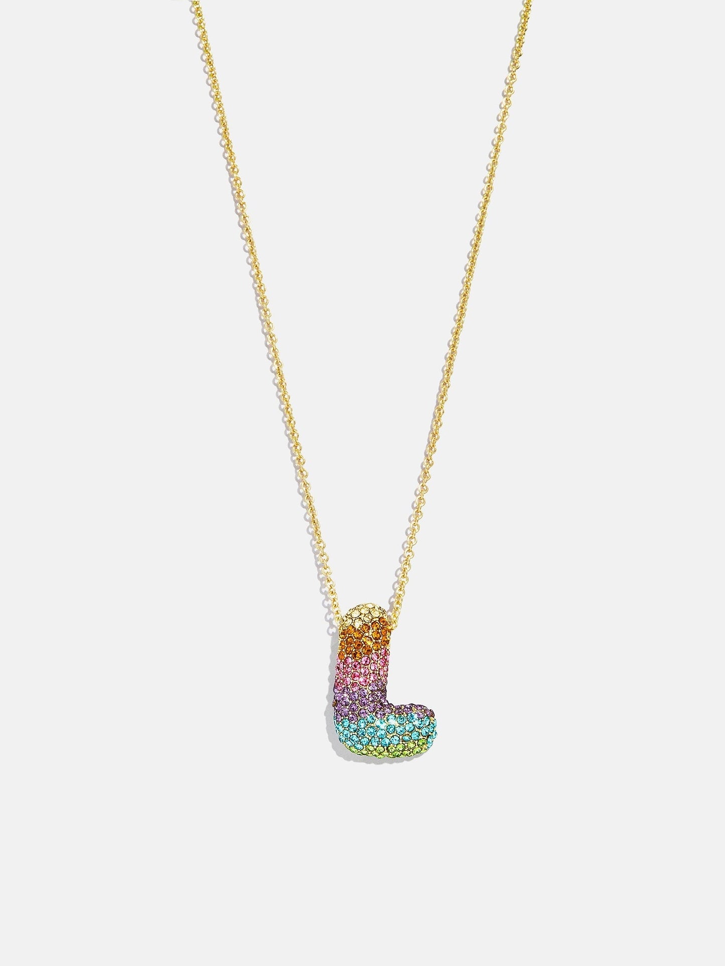 Kids' Bubble Initial Necklace - Multi