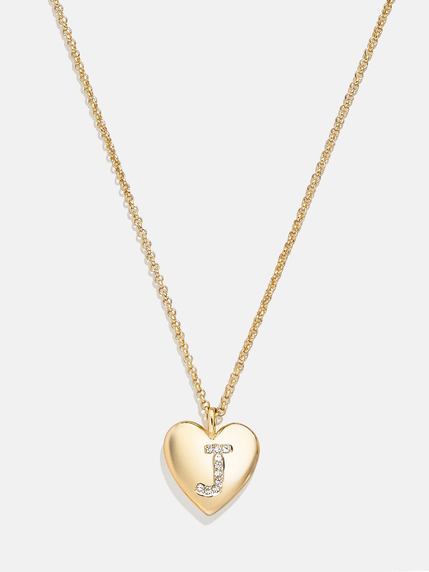 Little Love Kids' Initial Heart Necklace - Gold