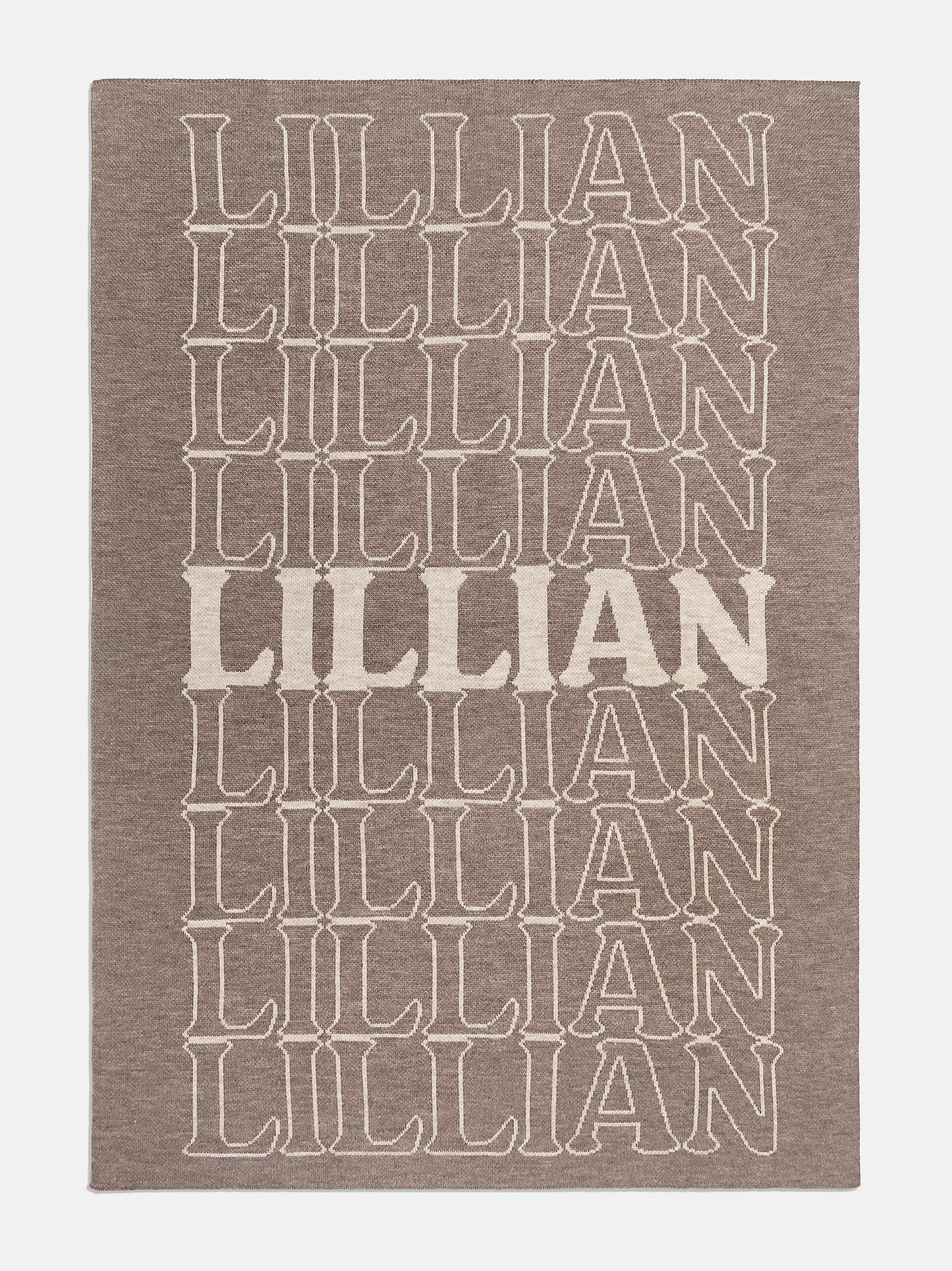 In the Bag Custom Blanket - Brown/Tan