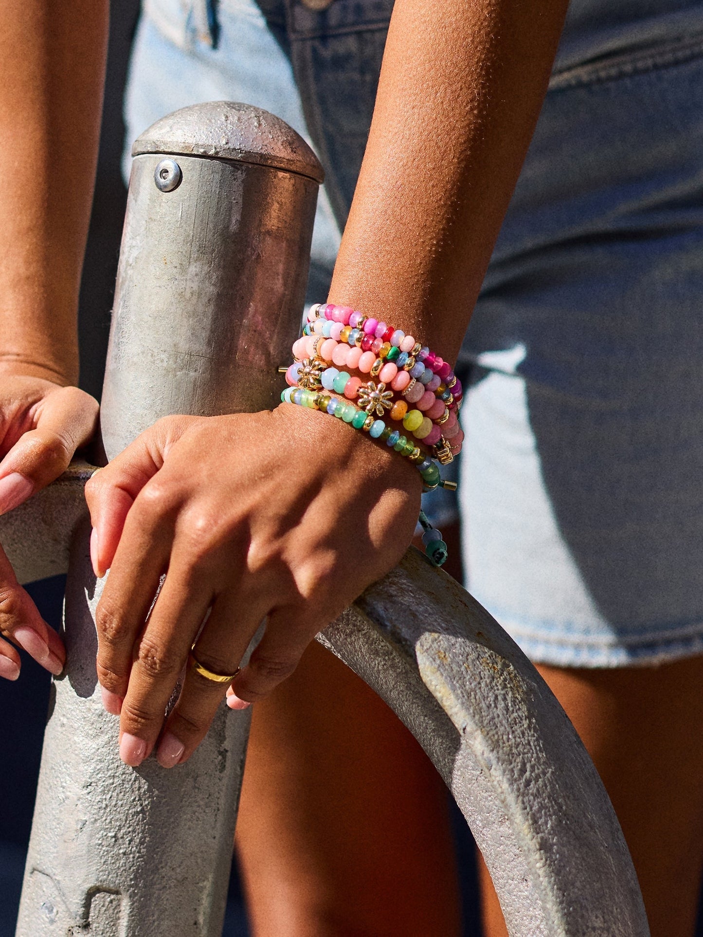 Kennedy Semi-Precious Bracelet - Brown Multi