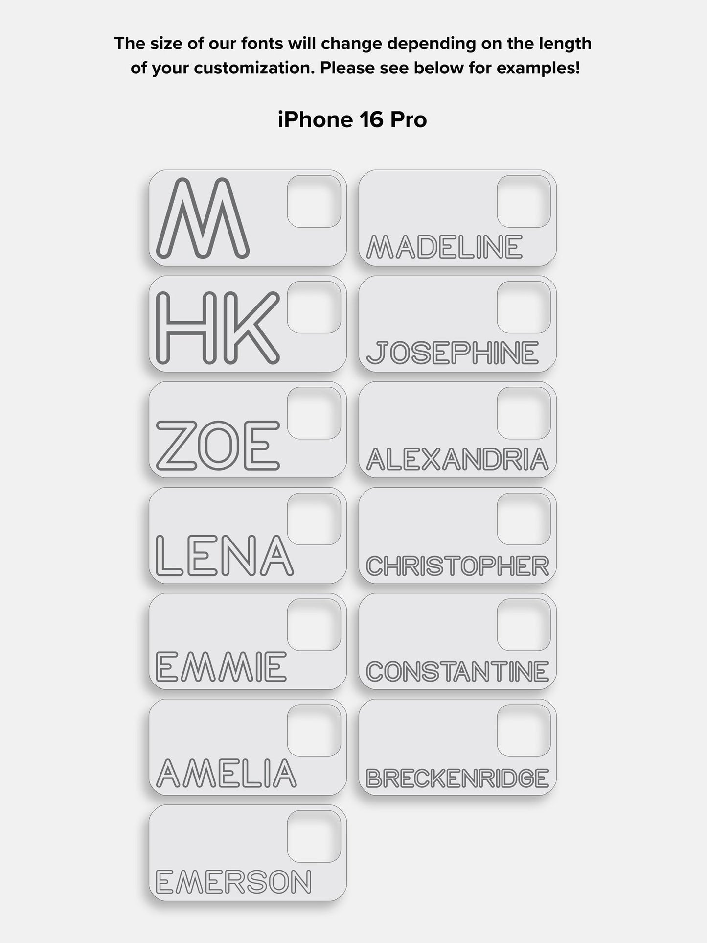 Fine Line Custom iPhone Case - Orange/Light Pink