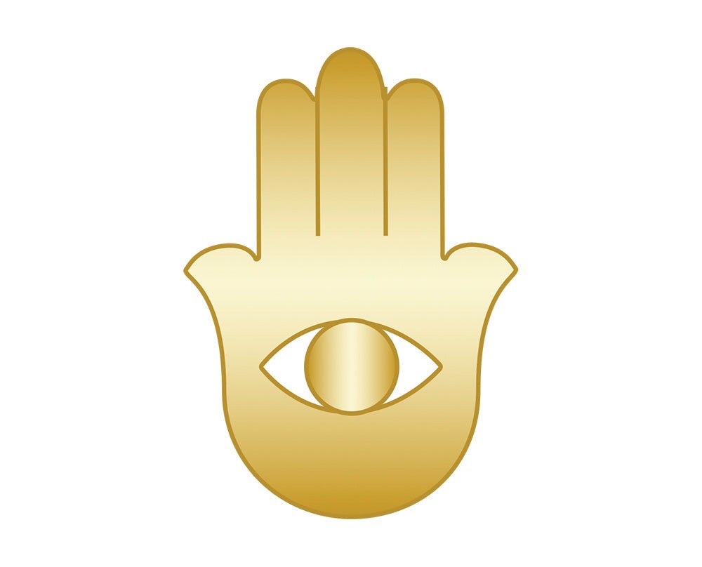 Hamsa Icon - Gold