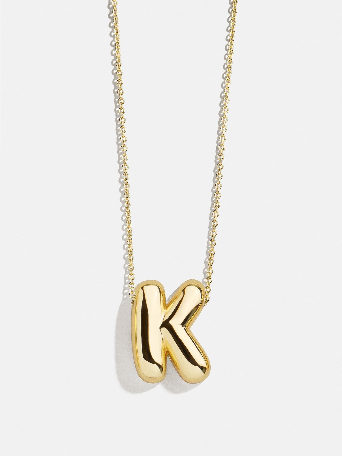 Kids' Bubble Initial Necklace - Gold