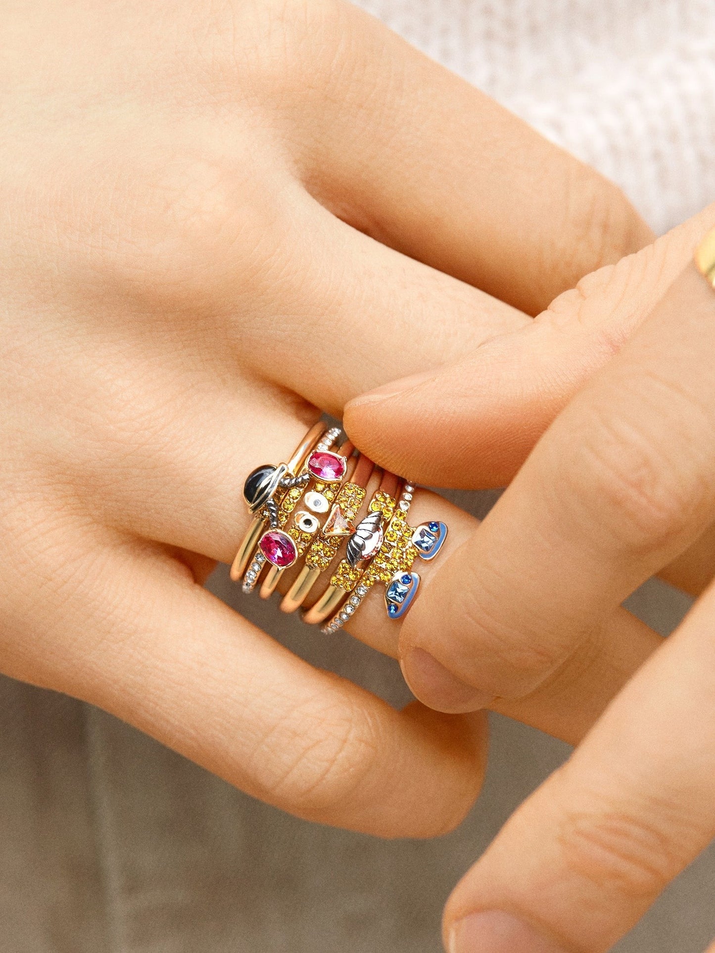 Disney Toy Story Pixar Mr. Potato Head Ring Set - Multi