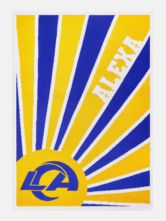 NFL Custom Blanket - Los Angeles Rams