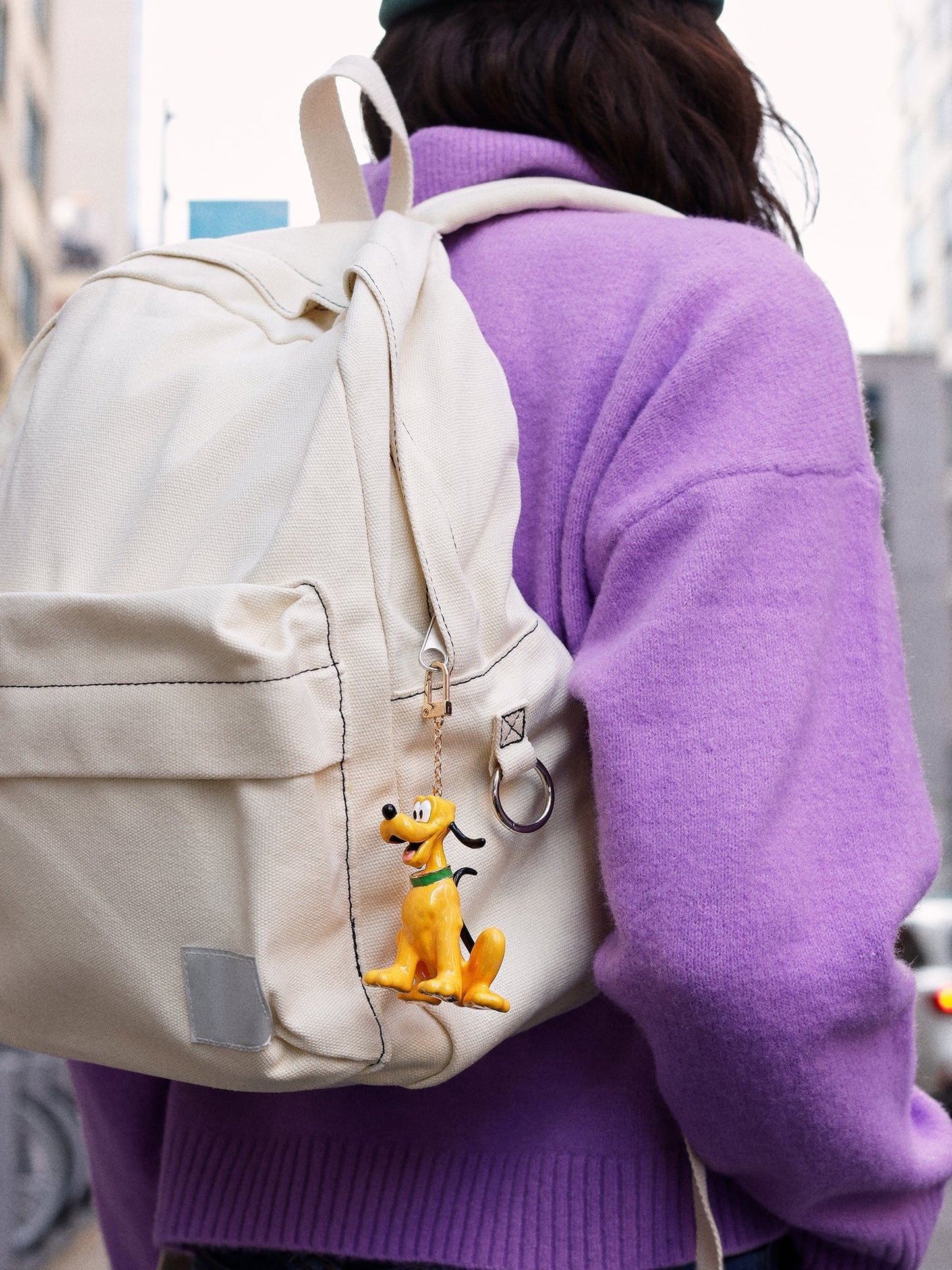 Disney Pluto Classic Enamel Bag Charm - Pluto