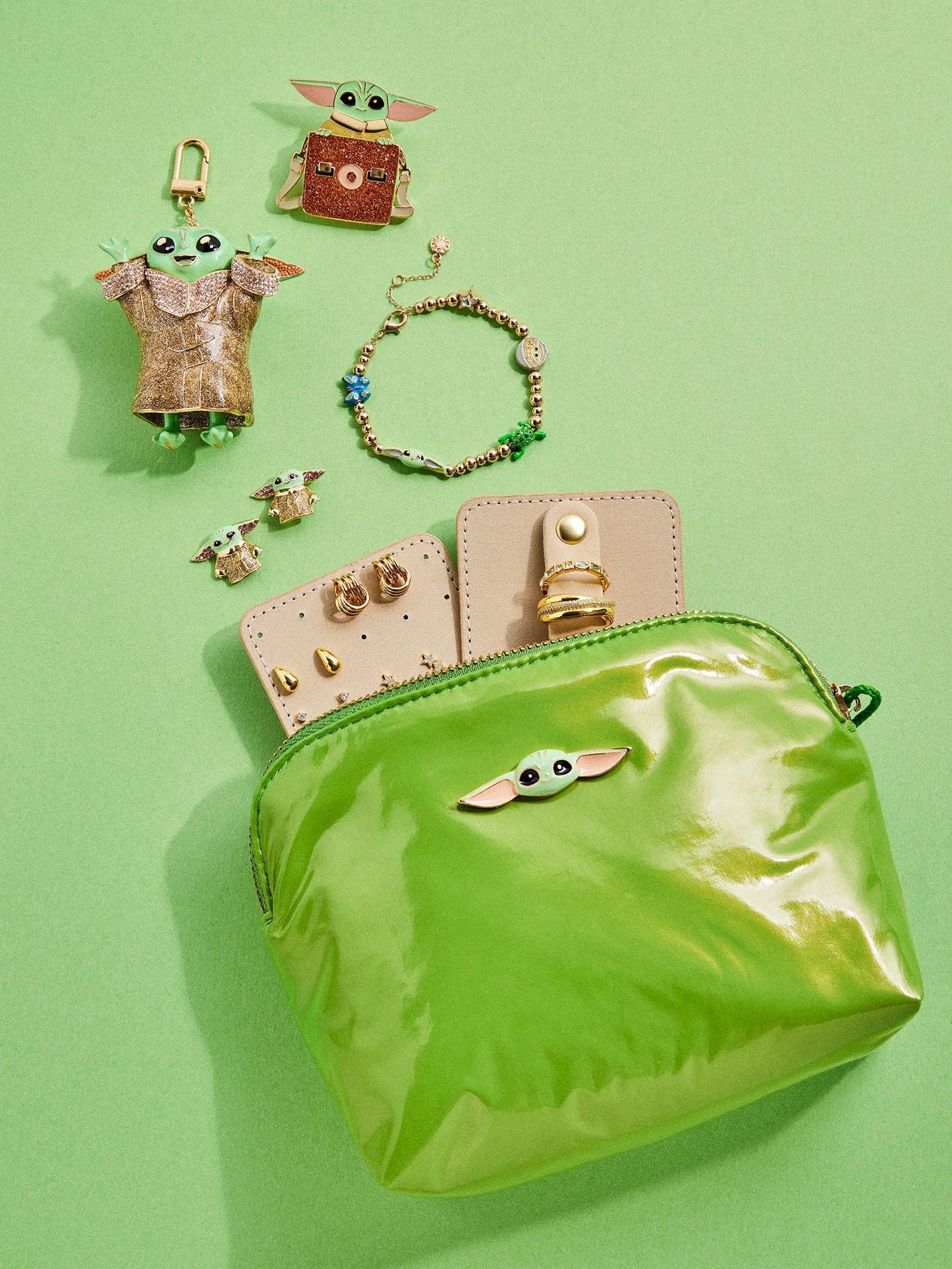 STAR WARSTM GroguTM Character Jewelry Storage Pouch - Grogu