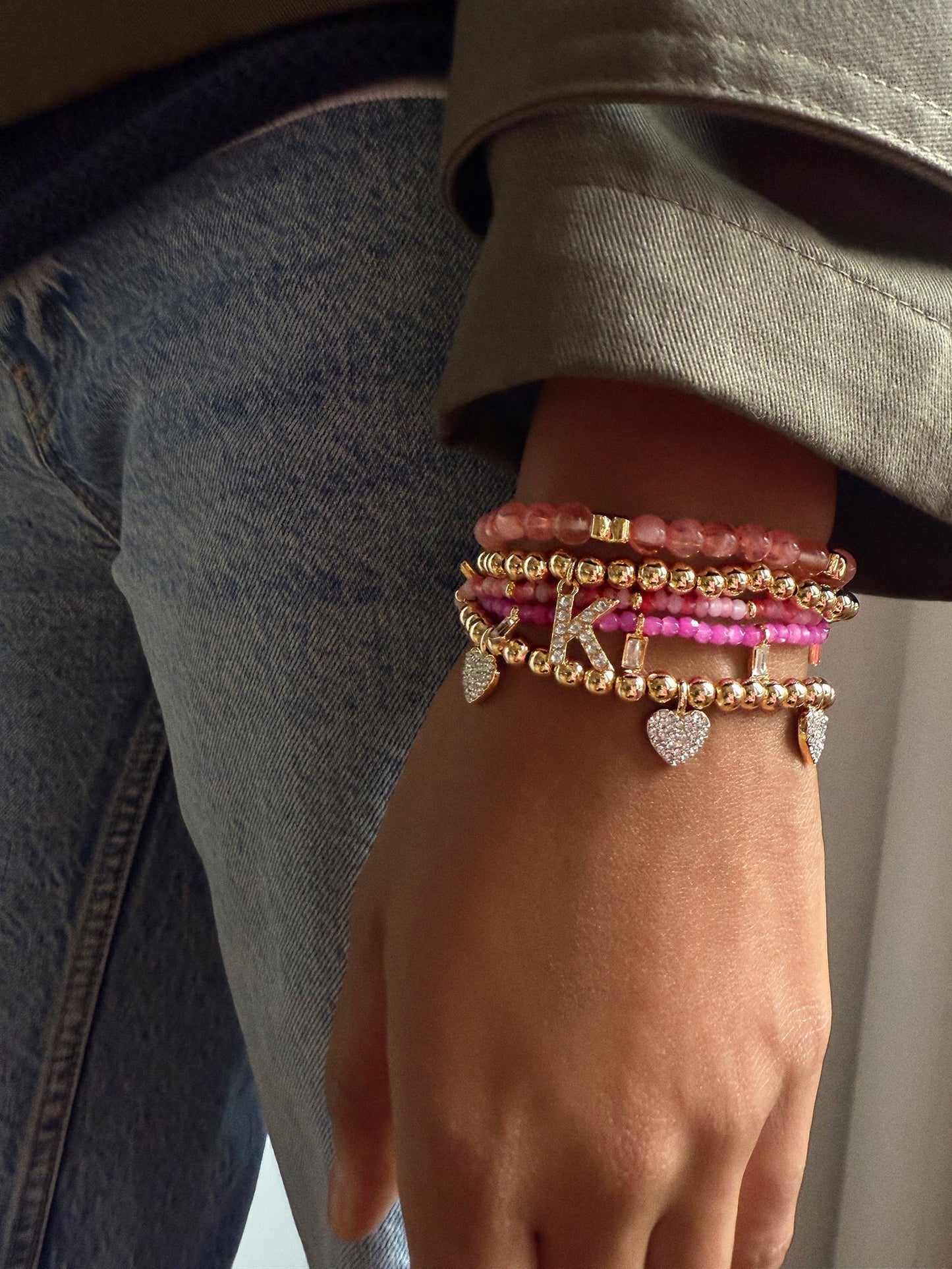 Good Days Pisa Bracelet - Pavé Heart