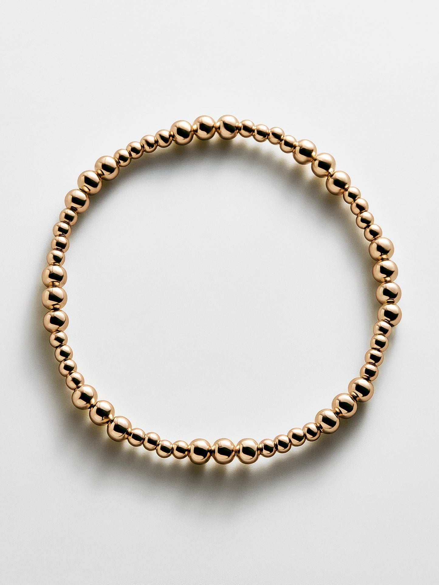 Chelsea Pisa Bracelet - 3MM/4MM Grouped Gold Pisa