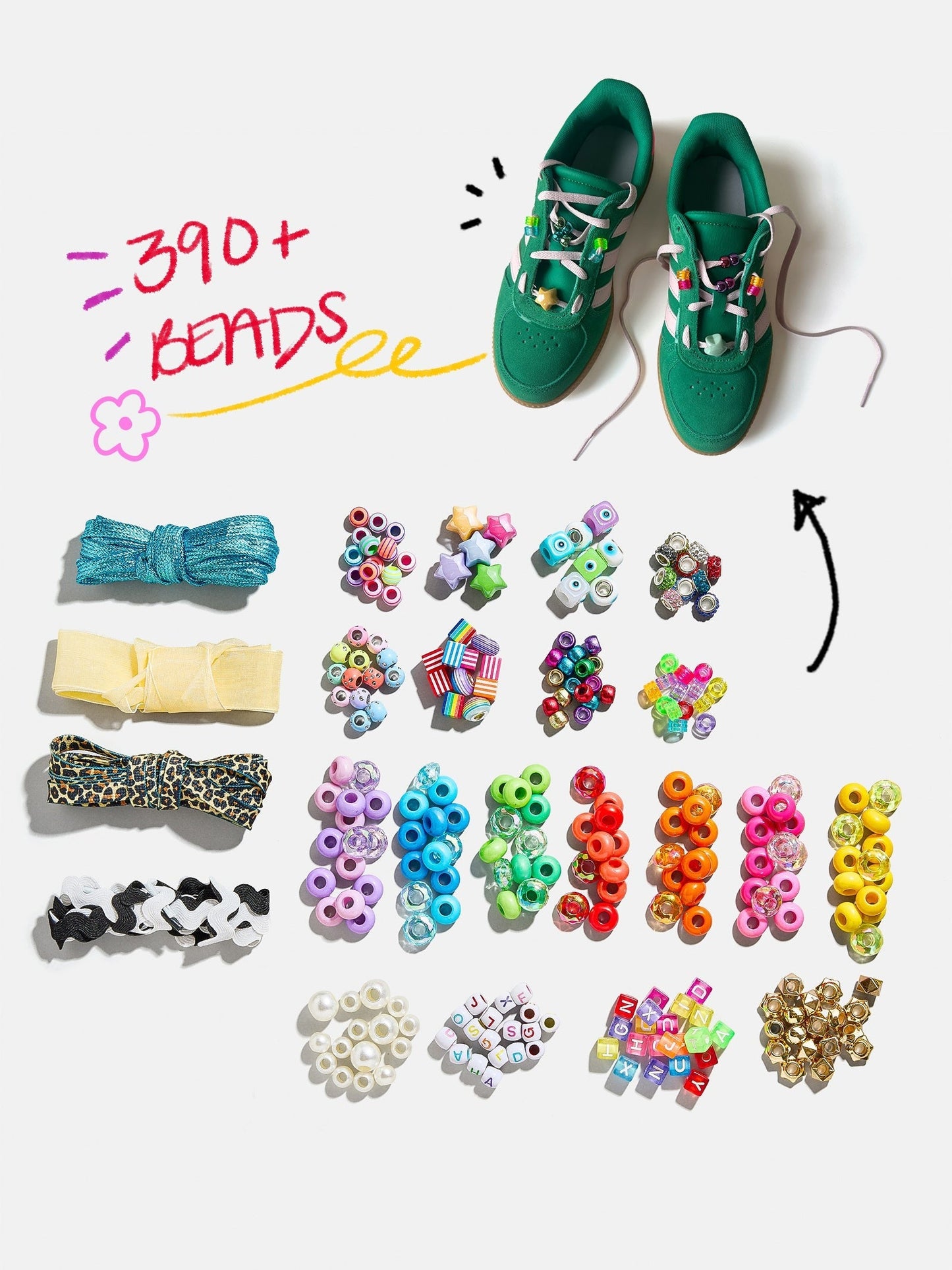 Kids’ DIY Shoelace Craft Kit - Shoelace DIY Kit
