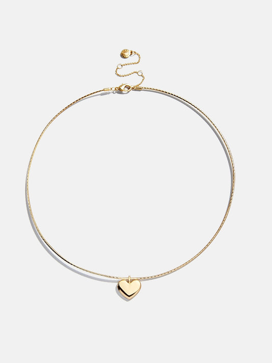Millie Collar Necklace - Heart Collar Necklace