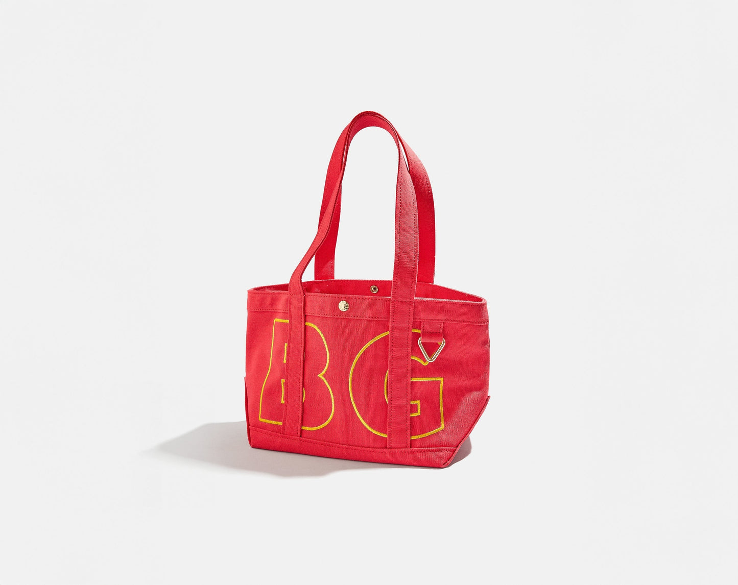 Solid Custom Alpha Tote - Cherry Red