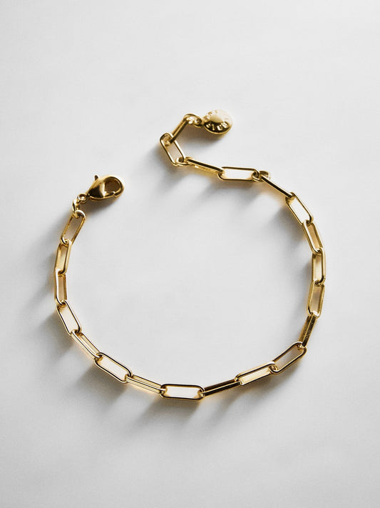 Small Hera Bracelet - Small Gold Plated Brass