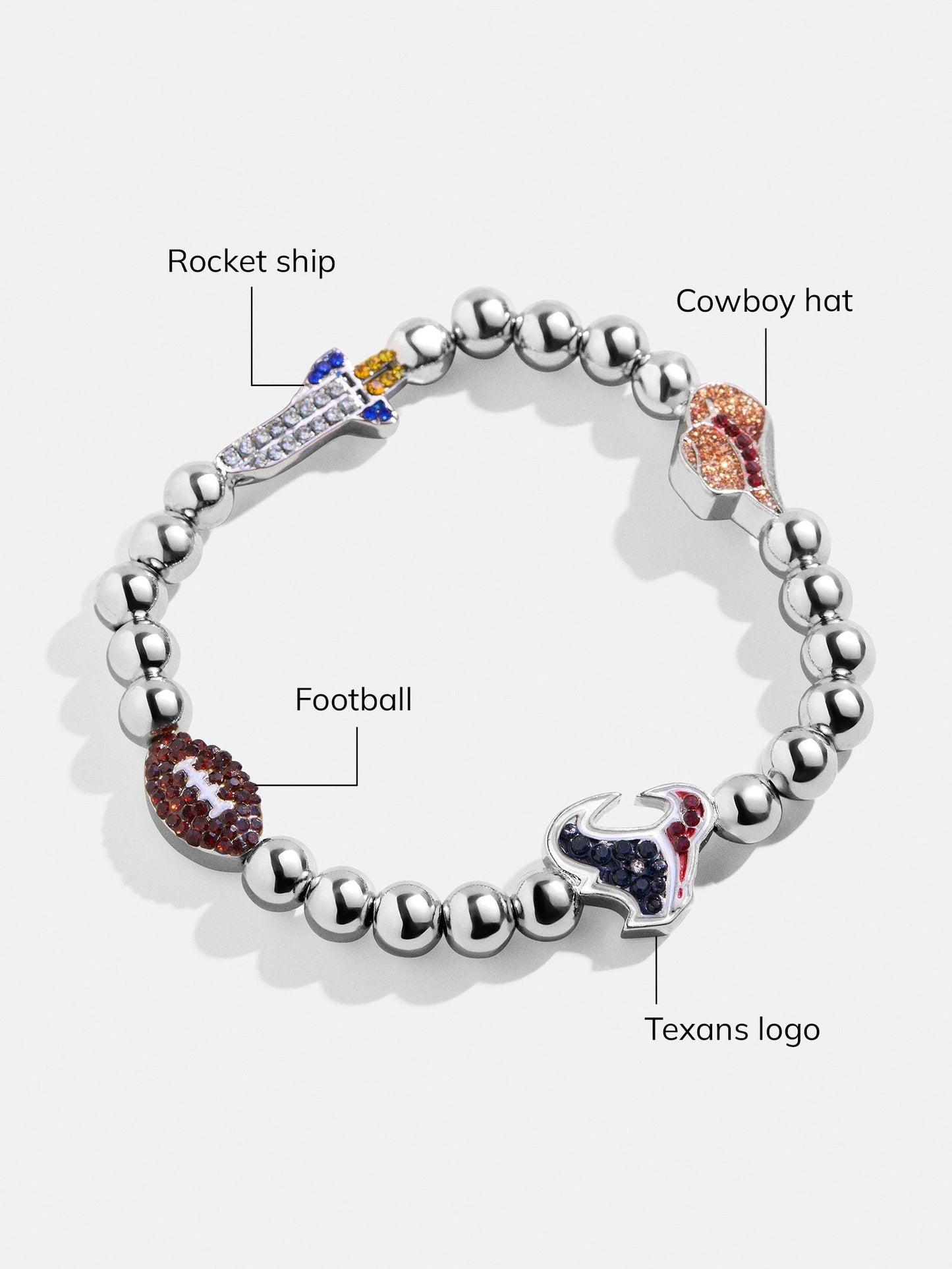 NFL Pisa Charm Bracelet - Houston Texans