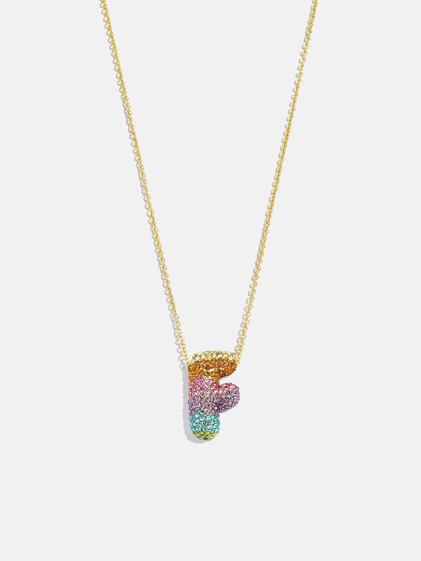 Kids' Bubble Initial Necklace - Multi