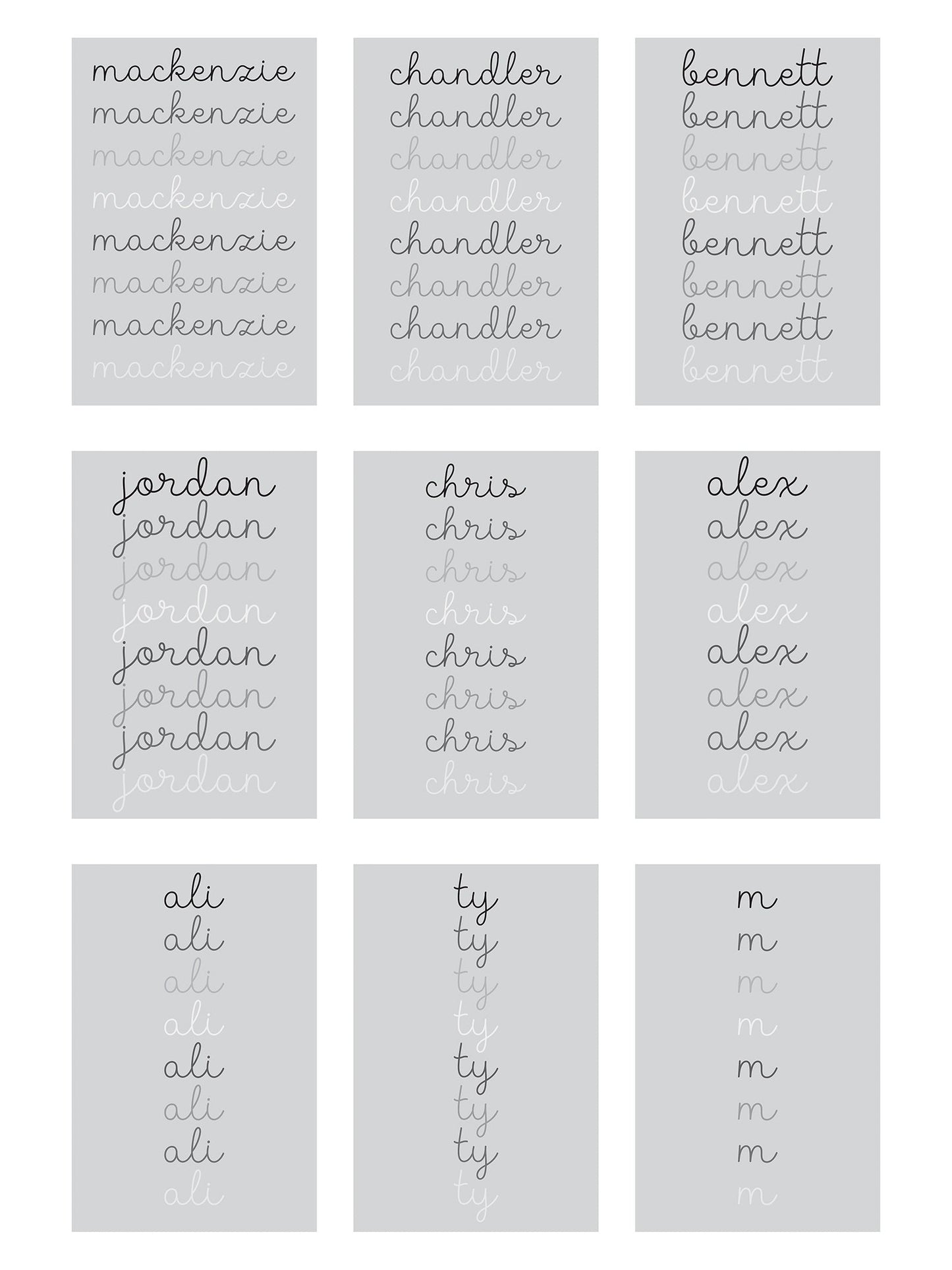 Script Ombre Name Custom Blanket - Beige/Brown