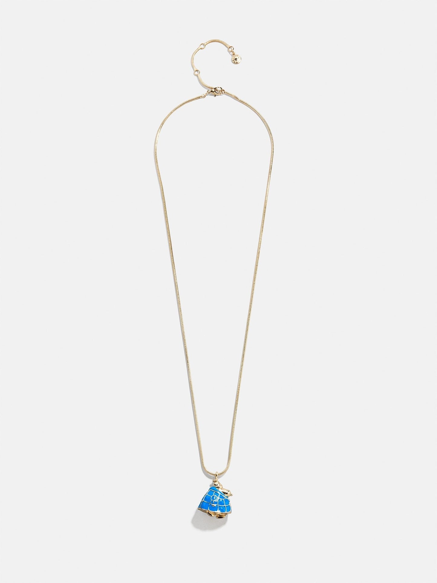 Peanuts Snoopy Puffer Jacket Necklace - Blue