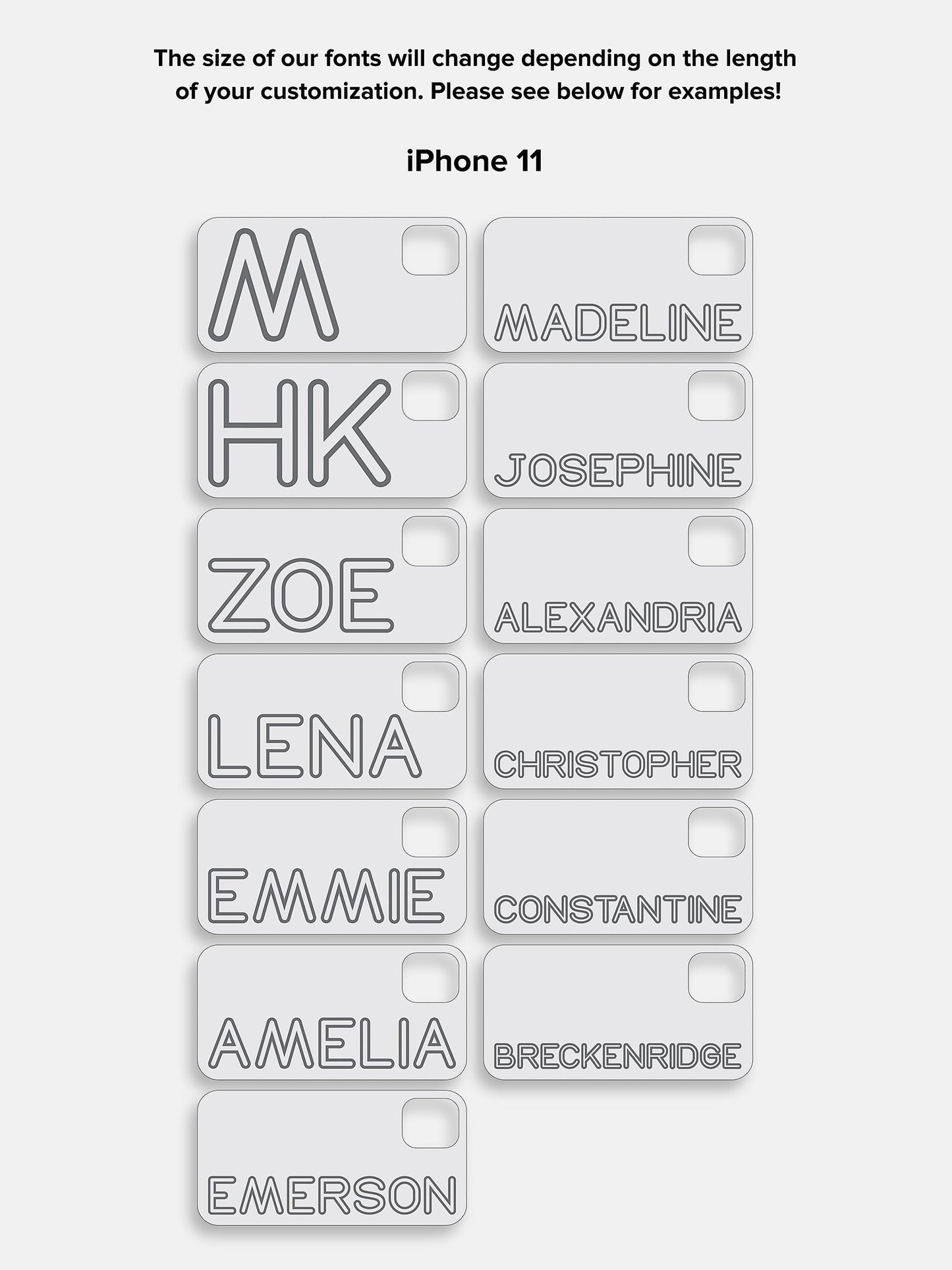 Fine Line Custom iPhone Case - Transparent Pink/Pink