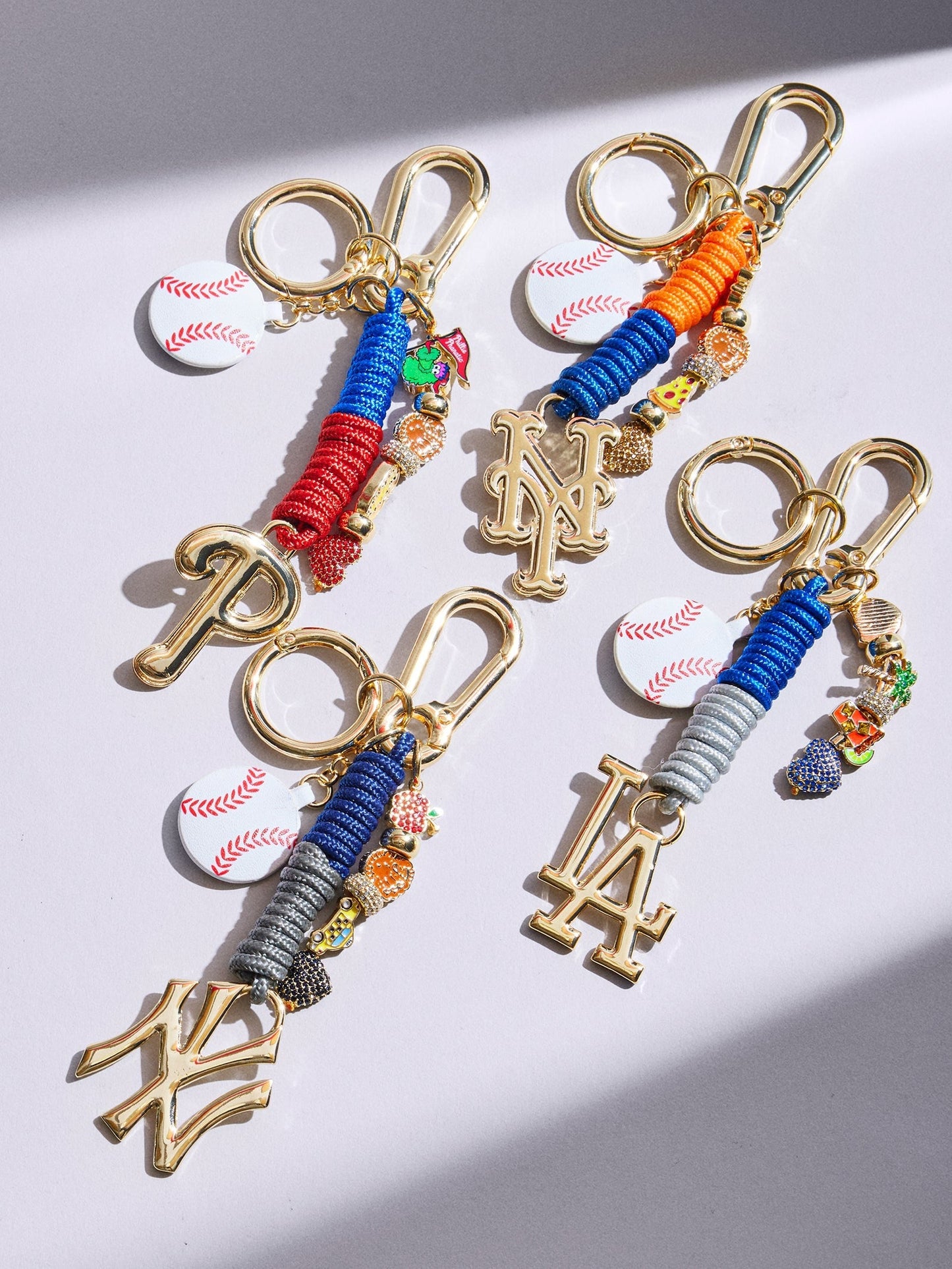 MLB Paracord Bag Charm - New York Mets