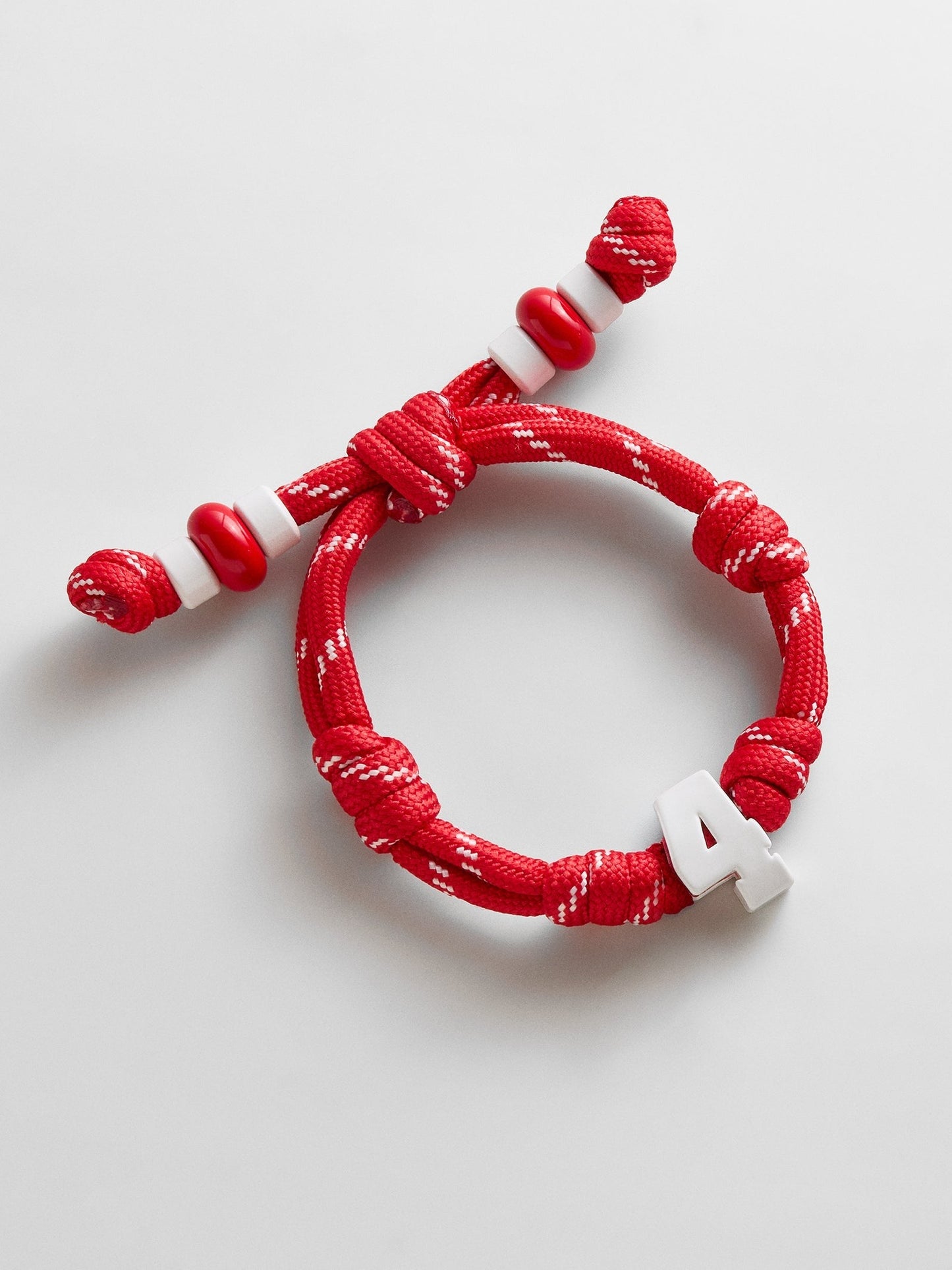 Team Knotty Varsity Custom Bracelet - England Single Digit