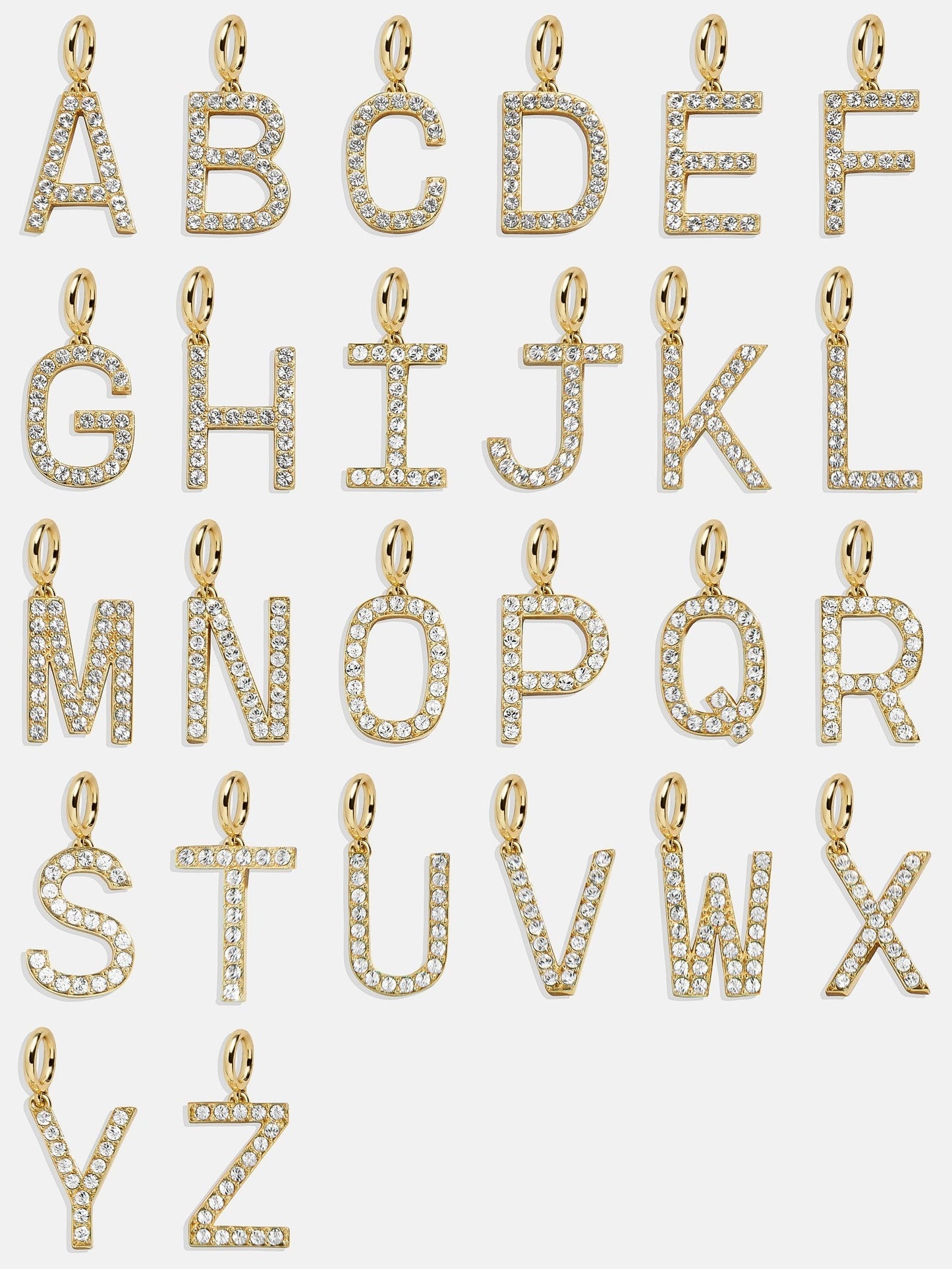 Pavé Initial Cluster Charm - R