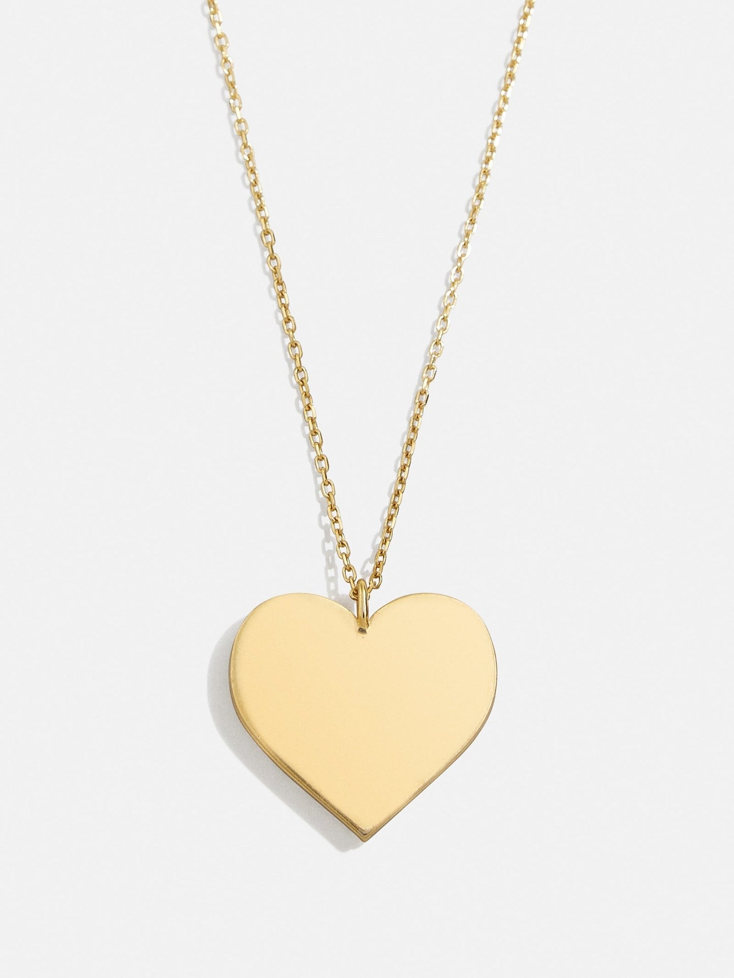 14K Gold Custom Heart Necklace