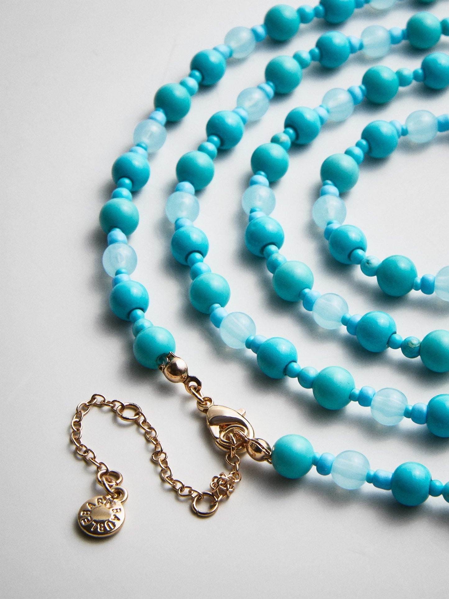 Charlotte Semi-Precious Necklace - Turquoise