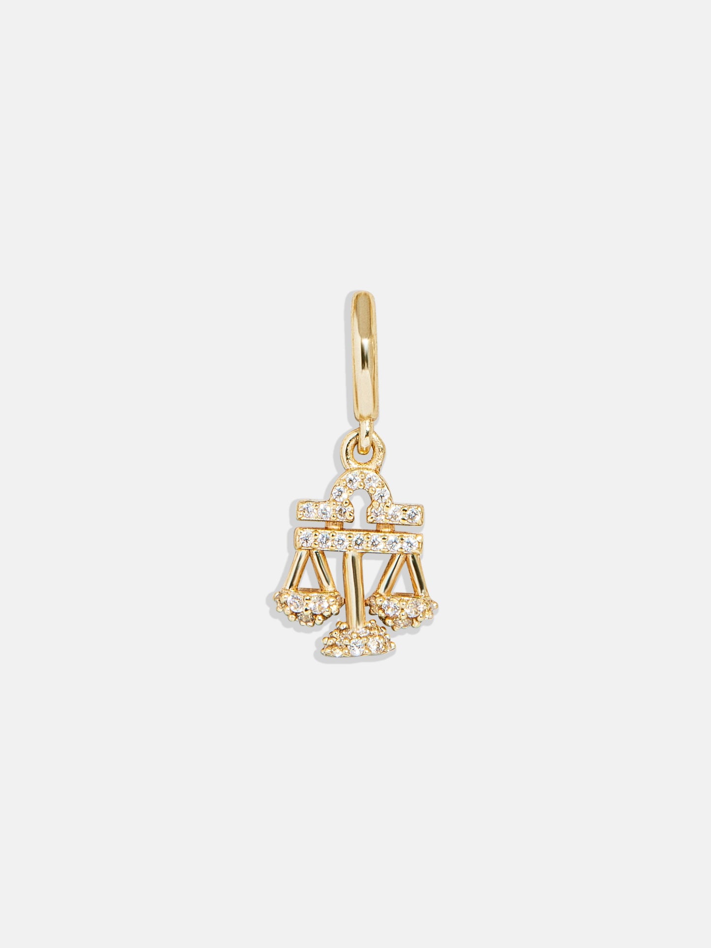 Pavé Zodiac Cluster Charm - Libra