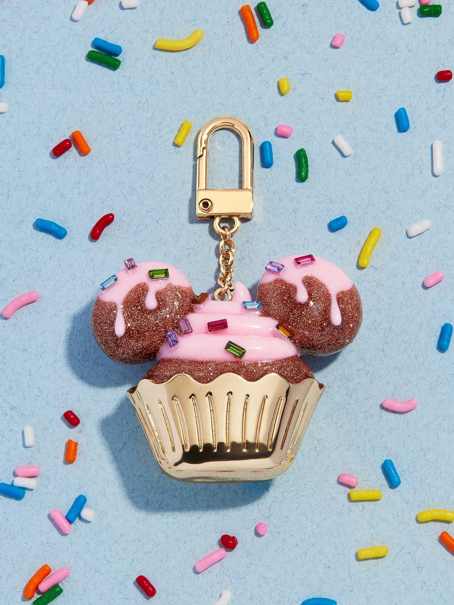 Disney Mickey Mouse Cupcake Bag Charm - Disney Cupcake Bag Charm
