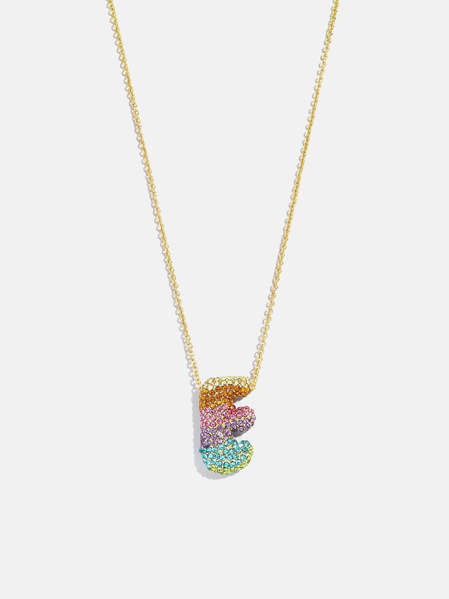 Kids' Bubble Initial Necklace - Multi