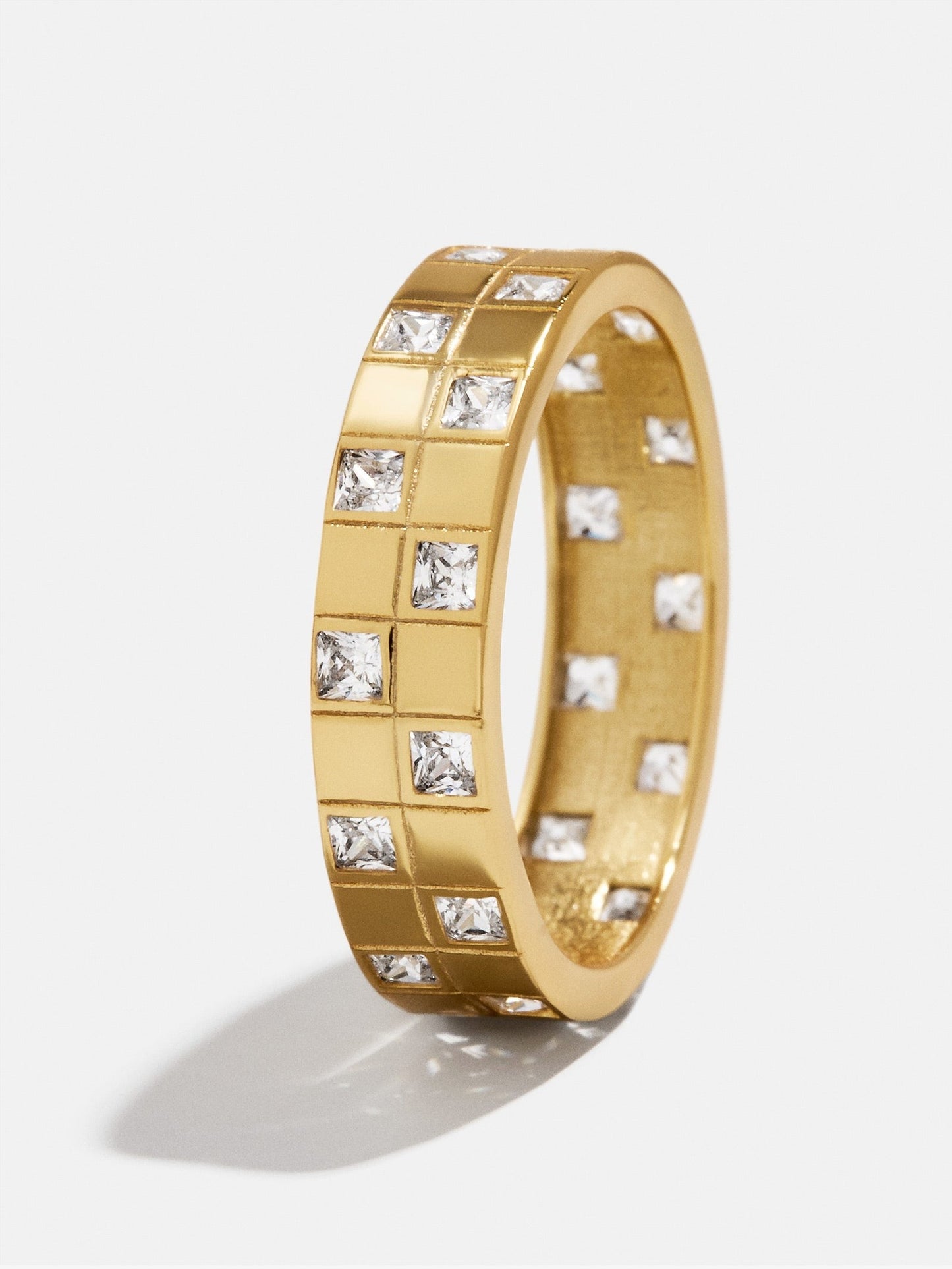 18K Gold Lucia Ring - Gold/Pavé