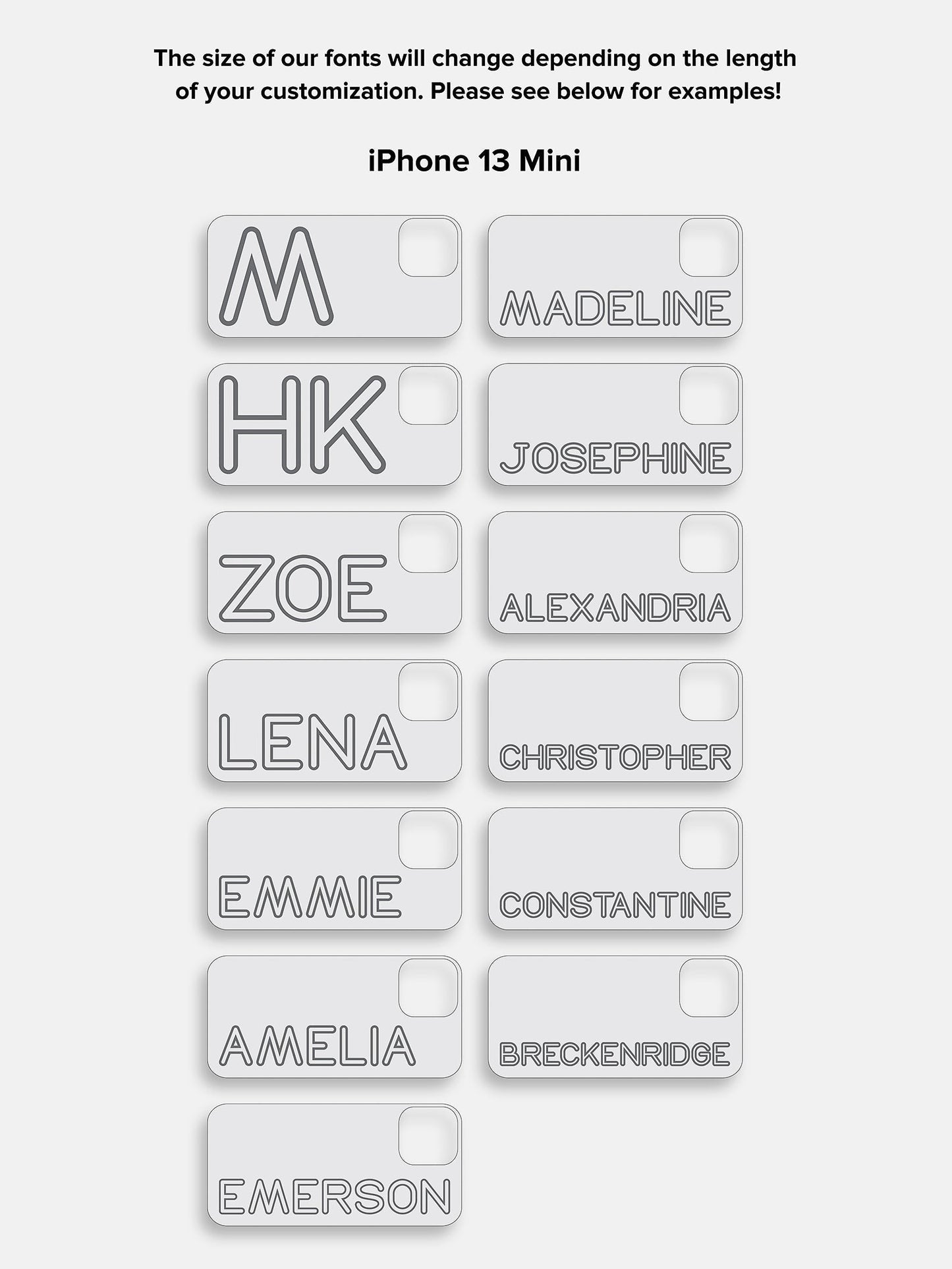 Fine Line Custom iPhone Case - Navy/White