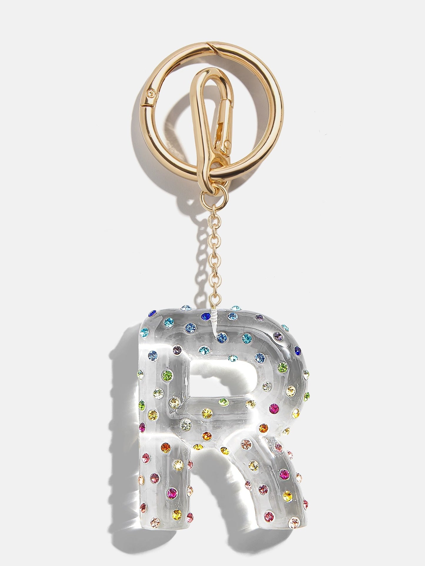 Confetti Initial Bag Charm - Multi