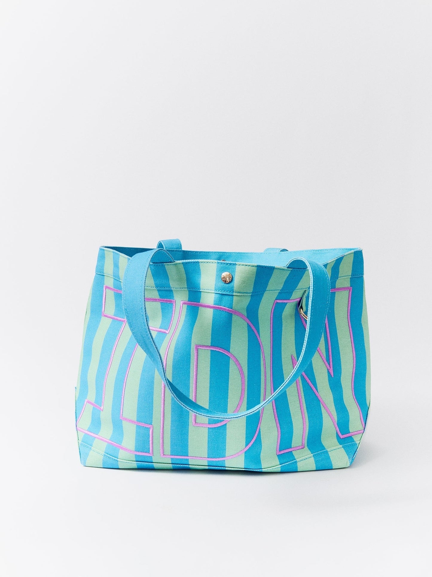 Striped Custom Alpha Tote - Custom Breeze